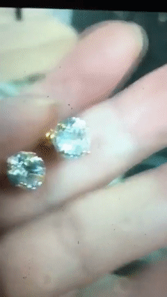עגילים זהב 18k