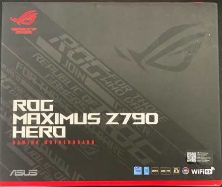 לוח אם: Asus Rog Maximus Z790 DDR5