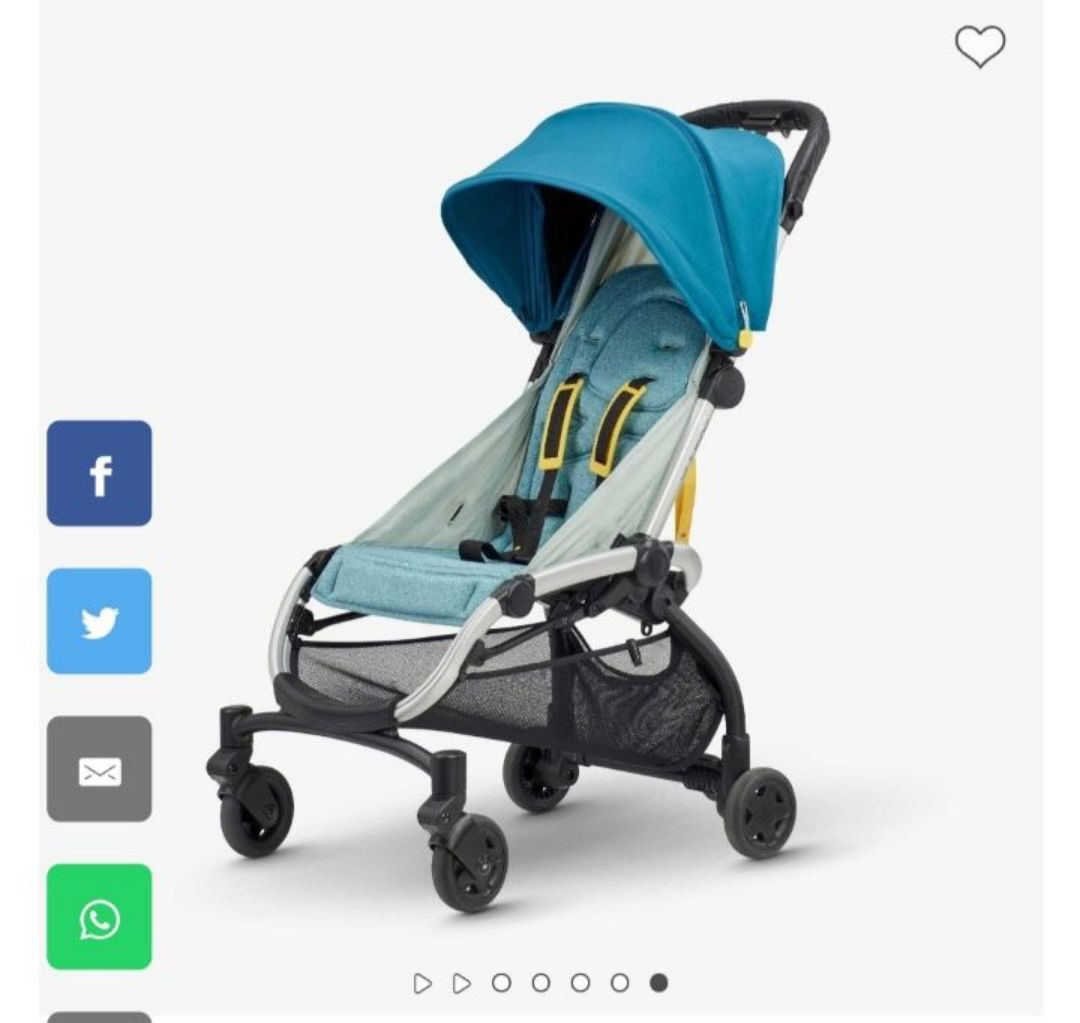 עגלה כמו זאת בתמונה בצבעים שחור אפור חדשה בקרטון