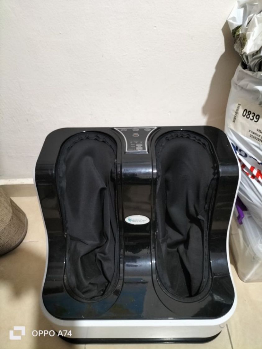 מסאז מעולה לרגליים, עוצמתי עם חימום וויברציות