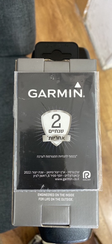 שעון ספורט Garmin חדש בקוםסא,עם אחריות שנתיים