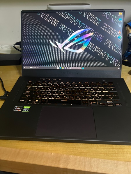 Asus ROG Zephyrus G15 מעבד AMD Ryzen 9 6900HS, זכרון 16GB, כונן 1TB SSD, מסך "15