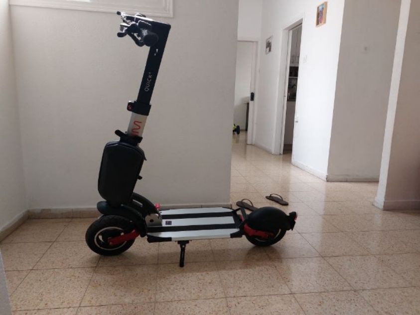 קורקינט חשמלי איכותי אינוקים קוויק 4 סופר Quick 4 super 52v 16ah שיכוך מלא חדש 12 קילומטר…