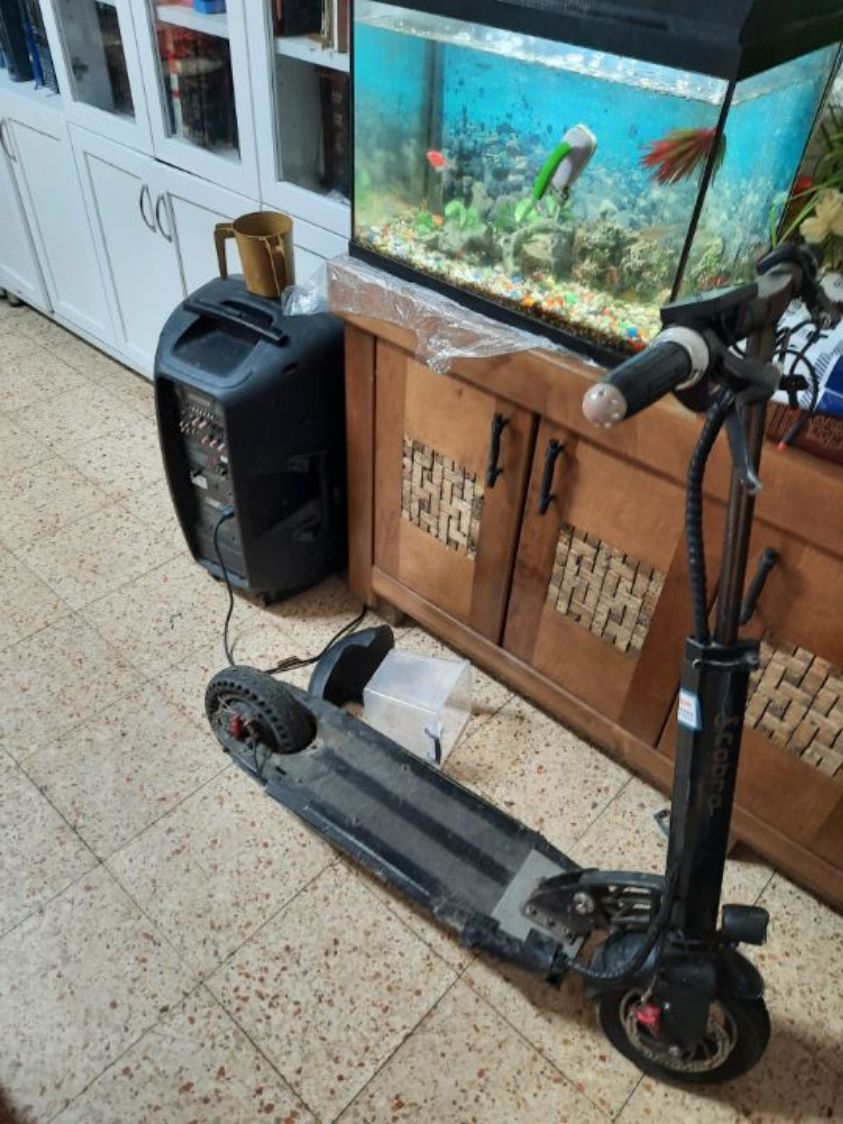 קוברה 36 מטען 48 בקר חדש ידית גז חדשה צריך קצת קוסמטיקה וחיזוק ברגים