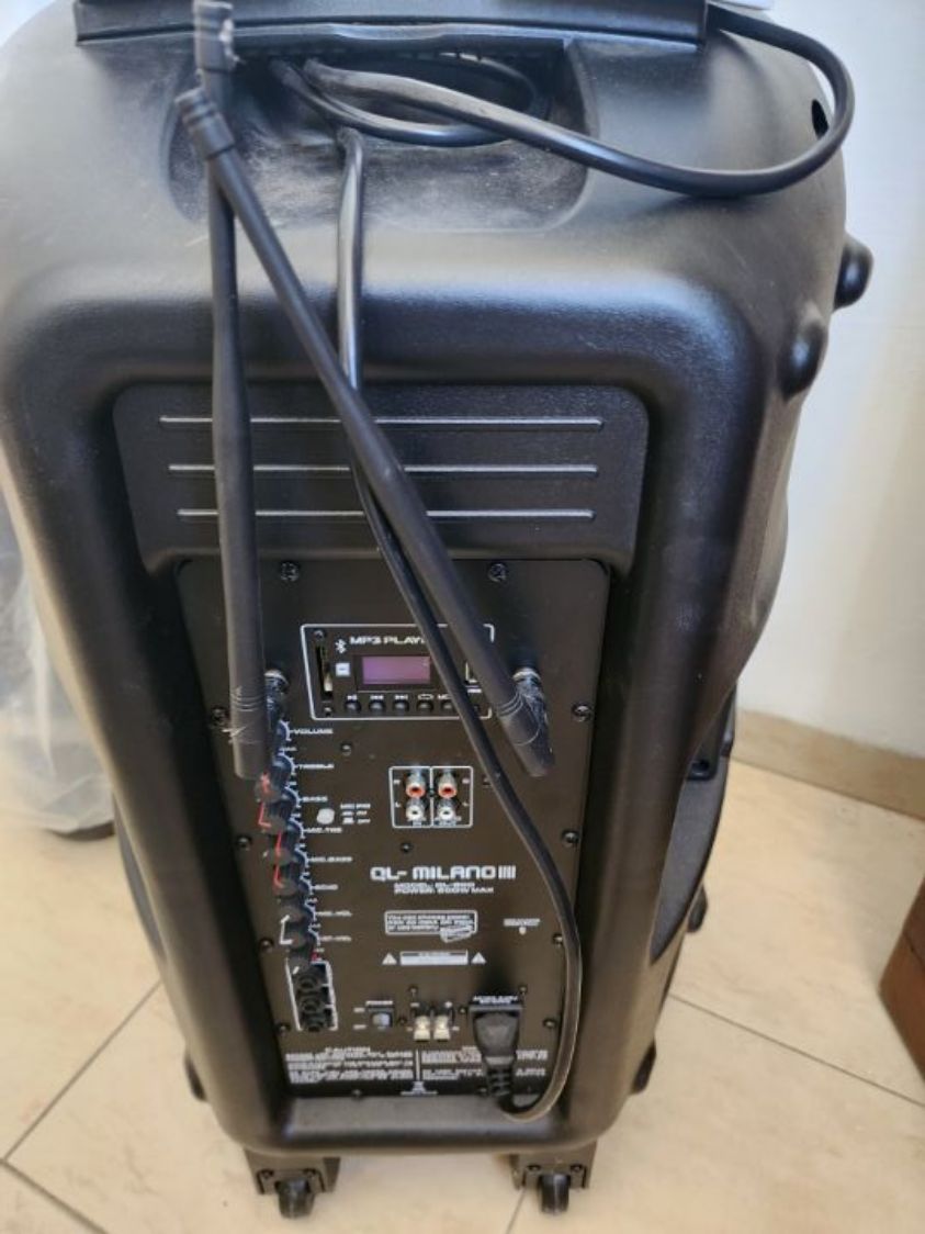 רמקול בידורת 800 ואט נקי דגם QL900 מבית מילאנו ה – QL900 היא בידורית ניידת, חדשה, עם טעינ…