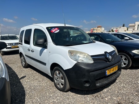 רנו קנגו שנת 2019 יד ראשונה דיזל טורבו אוטמט סמצב מצוין אפשרות מימון טרייד אין