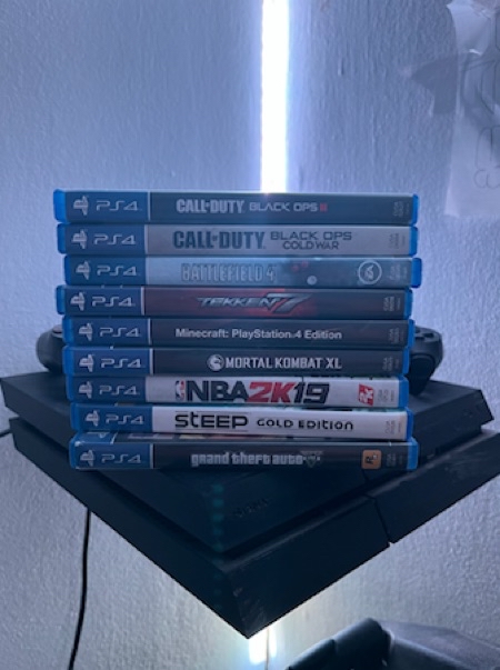gaming consoles — ps4+games