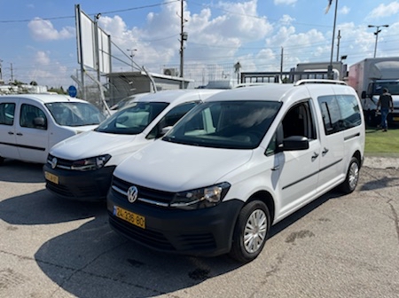 למכירה פולקסווגן קאדי 2017 2018