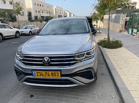 פולקסווגן טיגואן 7 מקומות