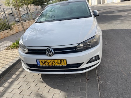 פולקסווגן פולו רמת גימור comfortline יד 2 שנתון - 2019 קילומטר-59,637 טסט עד -3/24 רכב שמ…