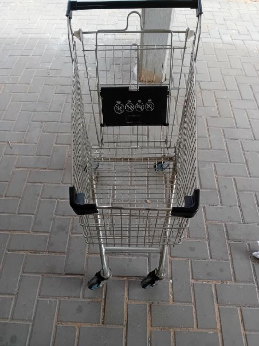 מיני עגלת קניות או לכביסה חדשה