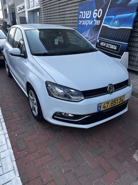 #_Volkswagen Polo_2015_# יד ראושנה פרטי: Volkswagen_polo שנתון:2015 ק״מ 170