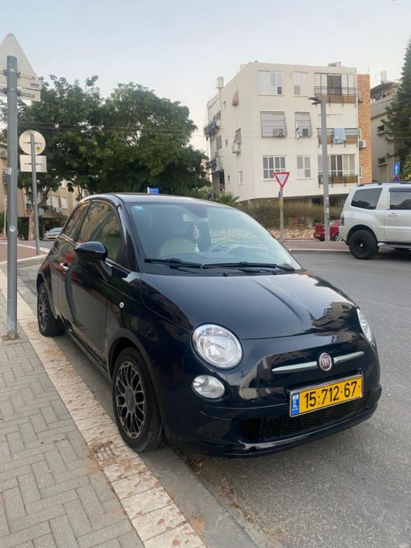 פיאט 500 2010 רכב חדש פנים חוץ חדש היה של בחורה 100000 ק"מ רכב היה של בחורה רכב חדש דורש…