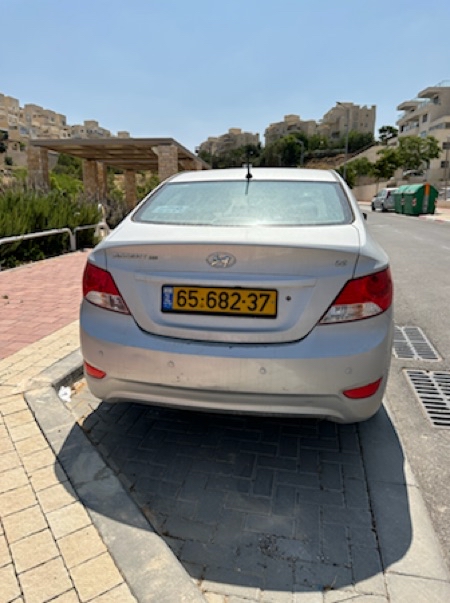 hyundai i25 2016 יד 02 146,000 קילומטר מערכת מולטימדיה חדשה + מובילאיי + חיישני רוורס שמו…