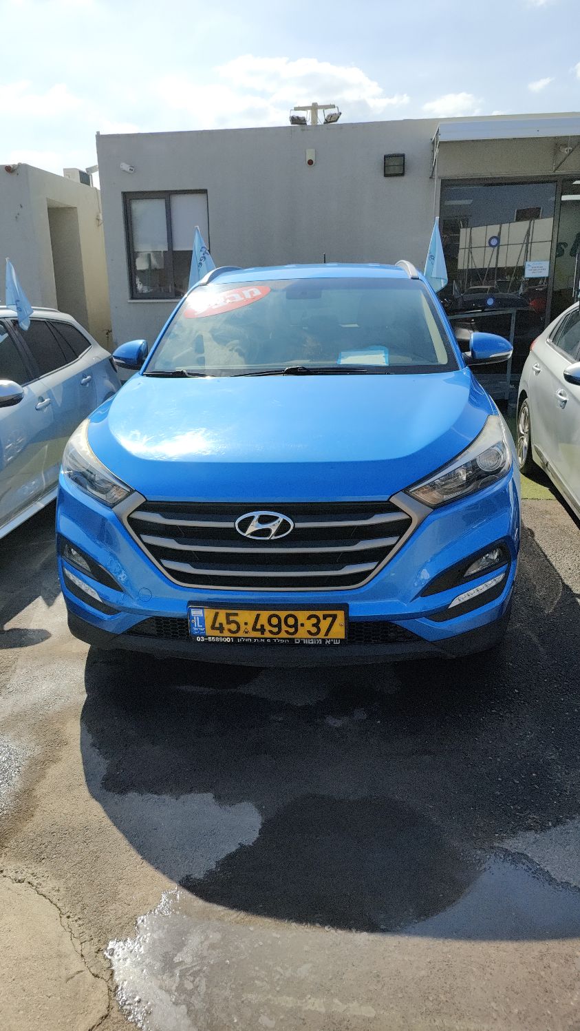יונדאי טוסון מנוע 2000, שנת 2016 עשתה 125000 קמ בלבד