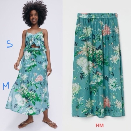 clothing — H&M, S +M