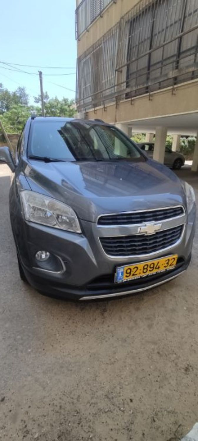 שברולט טראקס שנת 2015 יד 03 ברשיון כל הידיים פרטיות נפח מנוע 1