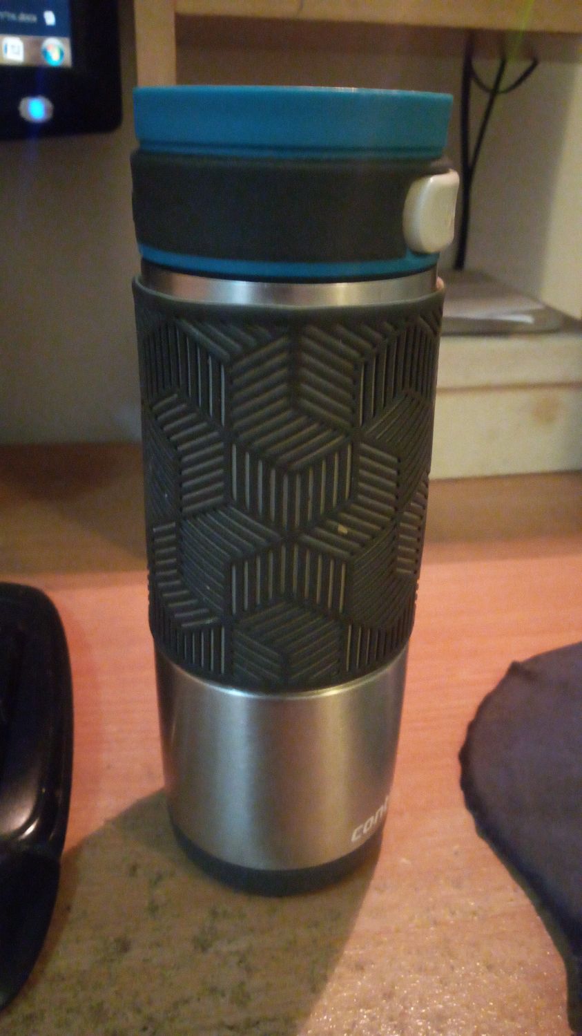 כוס תרמית contigo autoseal transit stainless steel travel mug