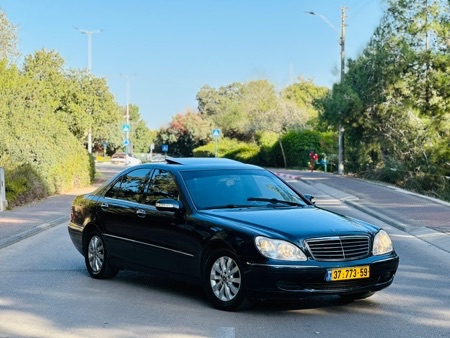 מרצדס s350 מצב חדש טסט עד סוף שנה יד 4 נסע 270 הכל חדש ברכב