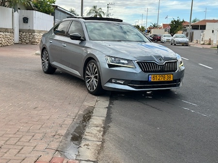 סקודה סופרב מנוע 2000 דגם LK שנת 2017 קמ 150 יד 2 כל התוספות האפשריות יש ברכב מעוניין גם…