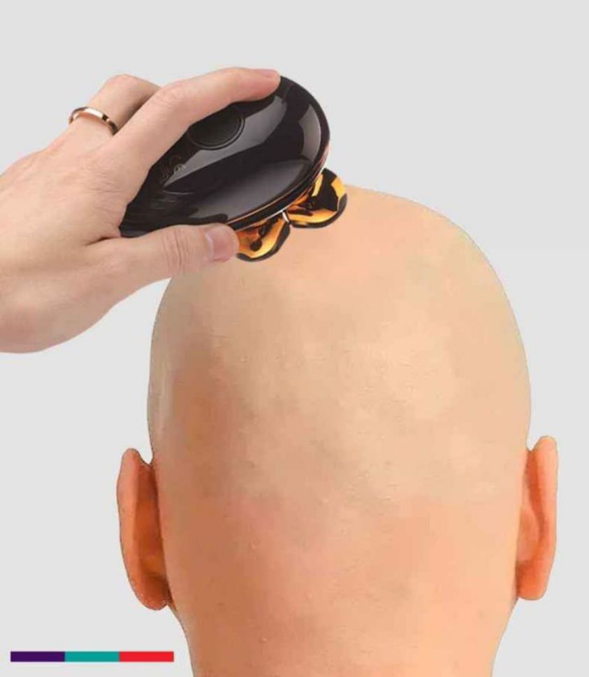 מכונת קרחת 0 נקי אלחוטי קוצץ זקן, אף, שיער, גילוח וקרצוף 5 באחד רק 200שח מוגן מים