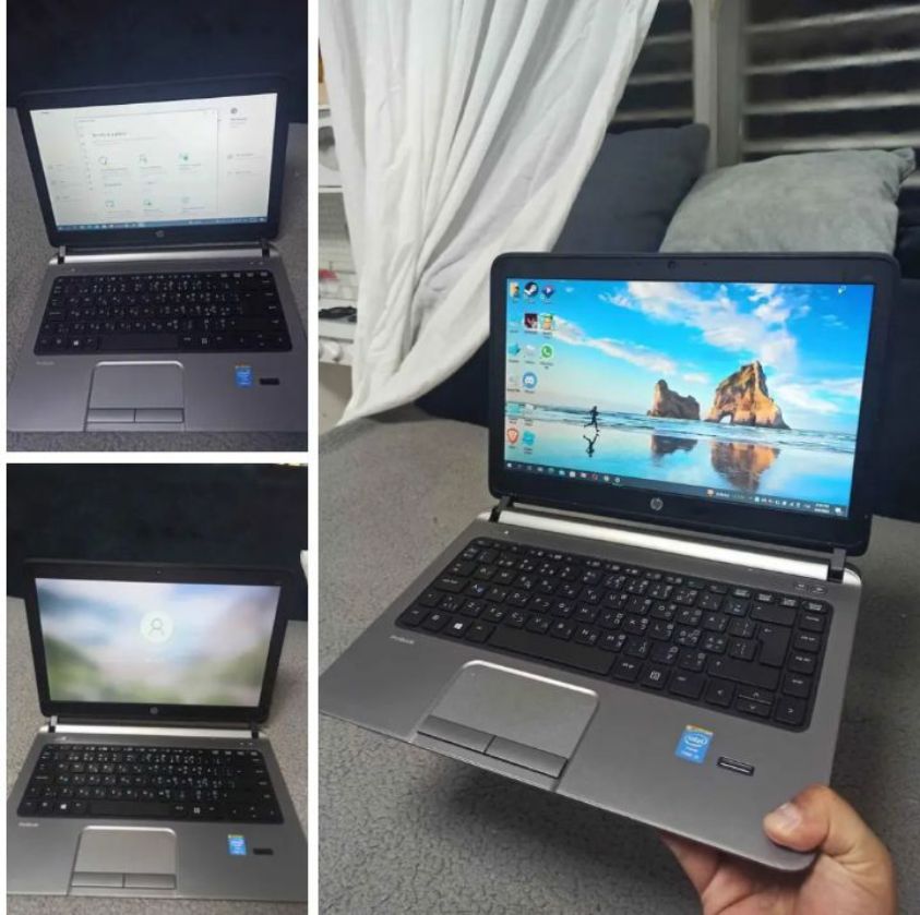 מחשב נייד מחודש * מסך "14 HP ProBook 430 G1 Core i3 4GB 128GB SSD Windows 10 Pro - סוללה+…