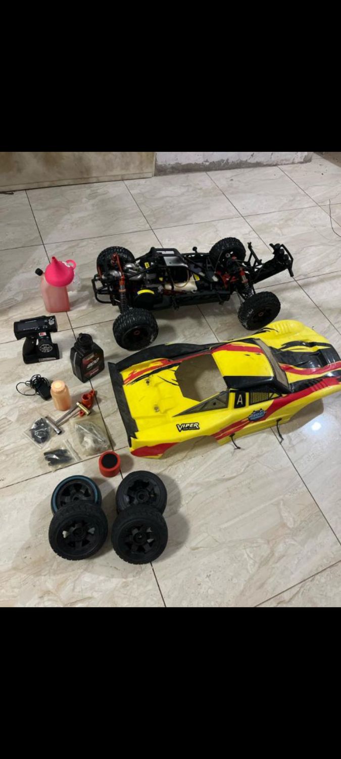 מכונית על שלט מנוע בנזין 26cc