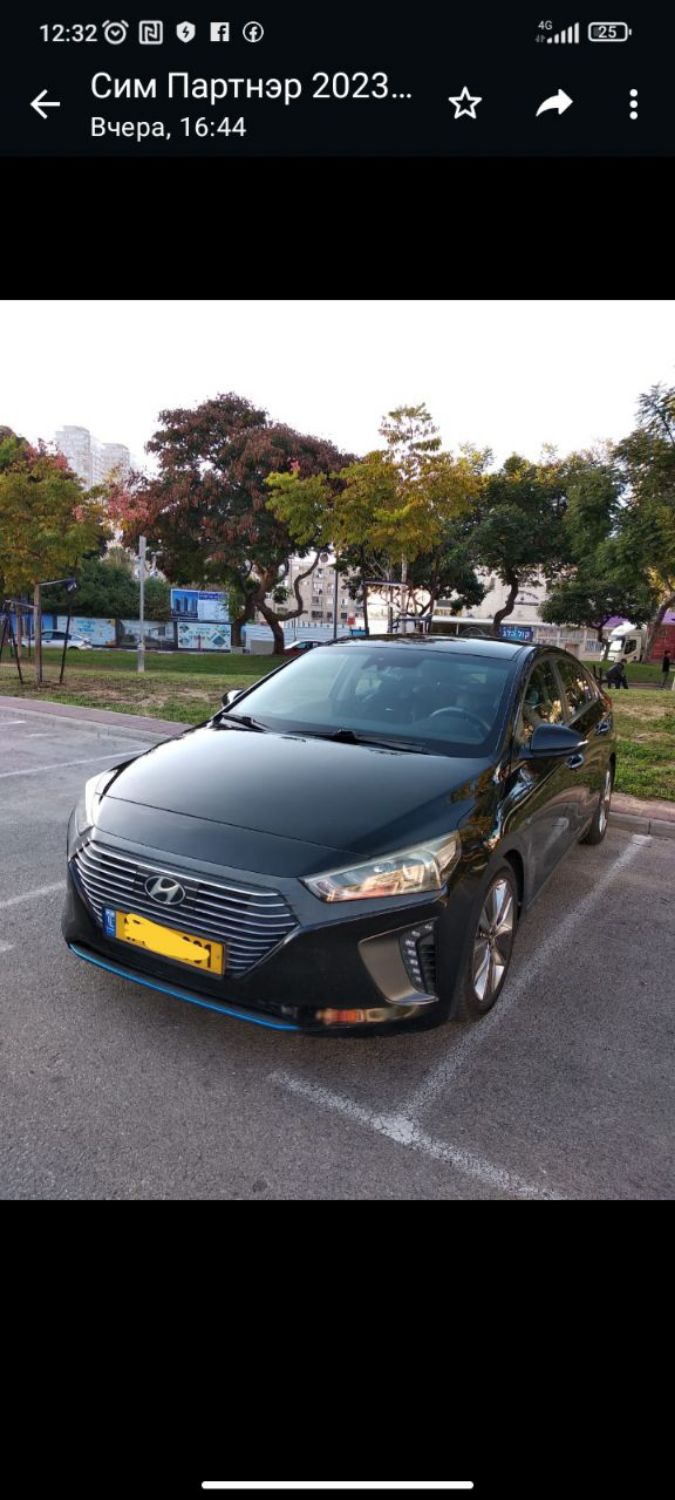 יונדאי איוניק היברידית פרימיום שנת 2018 - 157,000 קילומטרז' יונדאי איוניק פרימיום היברידי…