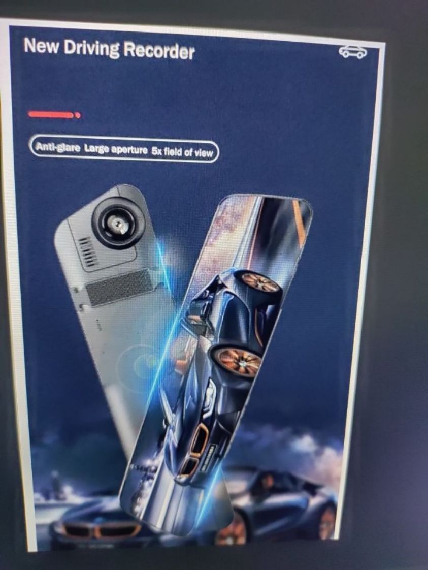מצלמת ראי לרכב כולל מצלמה אחורית וכרטיס זכרון 32גיגה