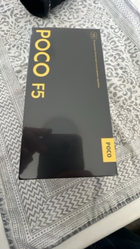 טלפון סוללי poco f5 חדש באריזה לא היה בשימוש לעולם ולא נפתח 8 GB RAM 256 ROM