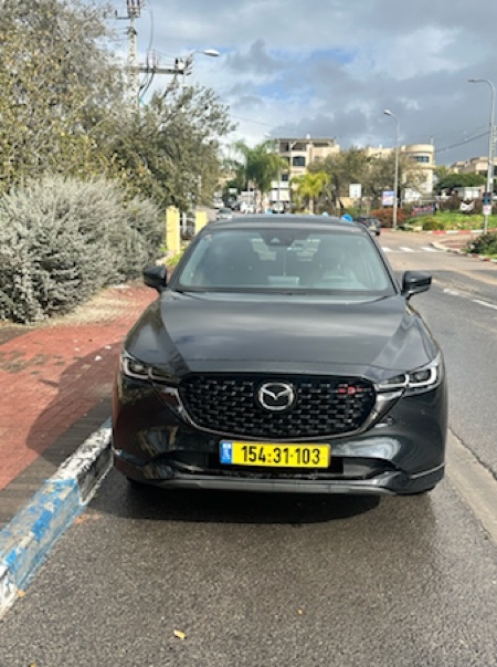 מאזדה cx5 pure black שנת 2022 יד ראשונה 00 קניתי מחברת מאזדה שמור ללא תאונות 28000klm כל…