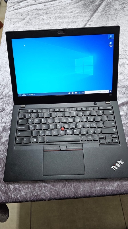 מחשב נייד לנובו x280 מעבד i5-8350u דור שמיני זכרון RAM 8 גיגה הארדיסק SSD 256 GB מסך 12