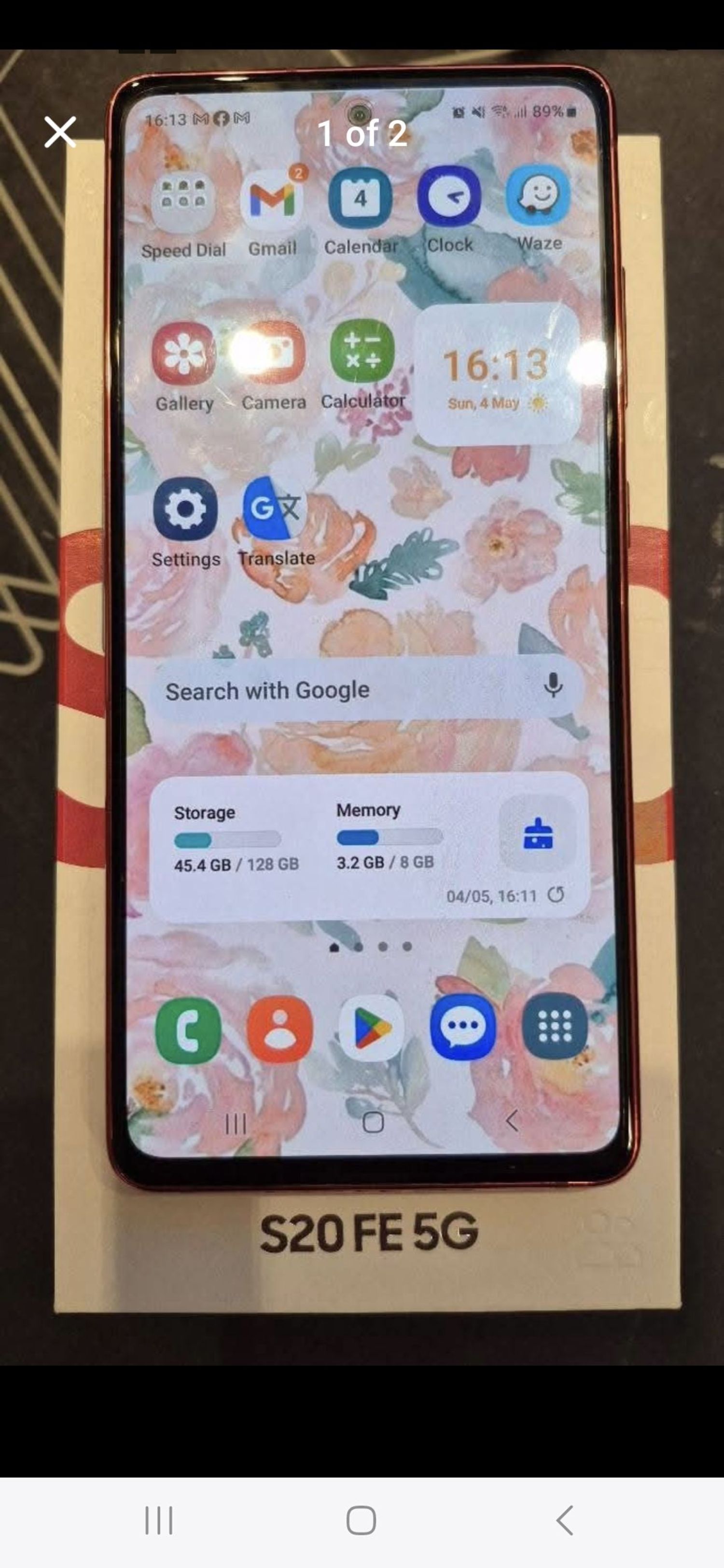 למרות שלא חדש, הנייד במצב מעולה