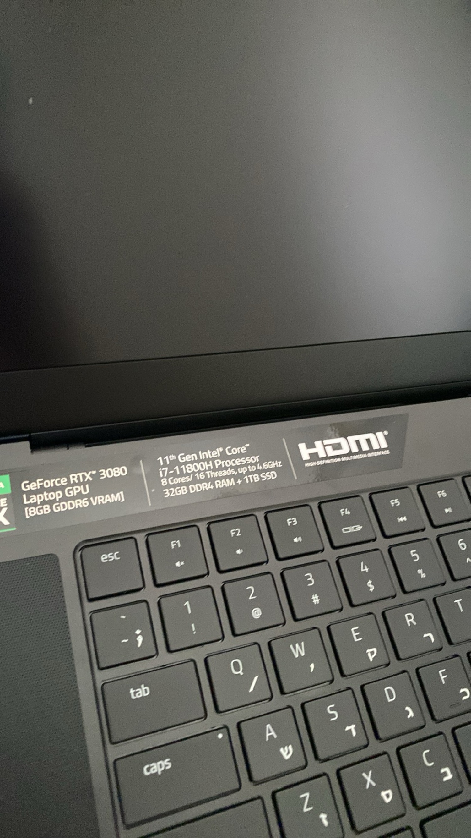 Razer Blade 15 Advanced 2021 למכירה – RTX 3080, 32GB