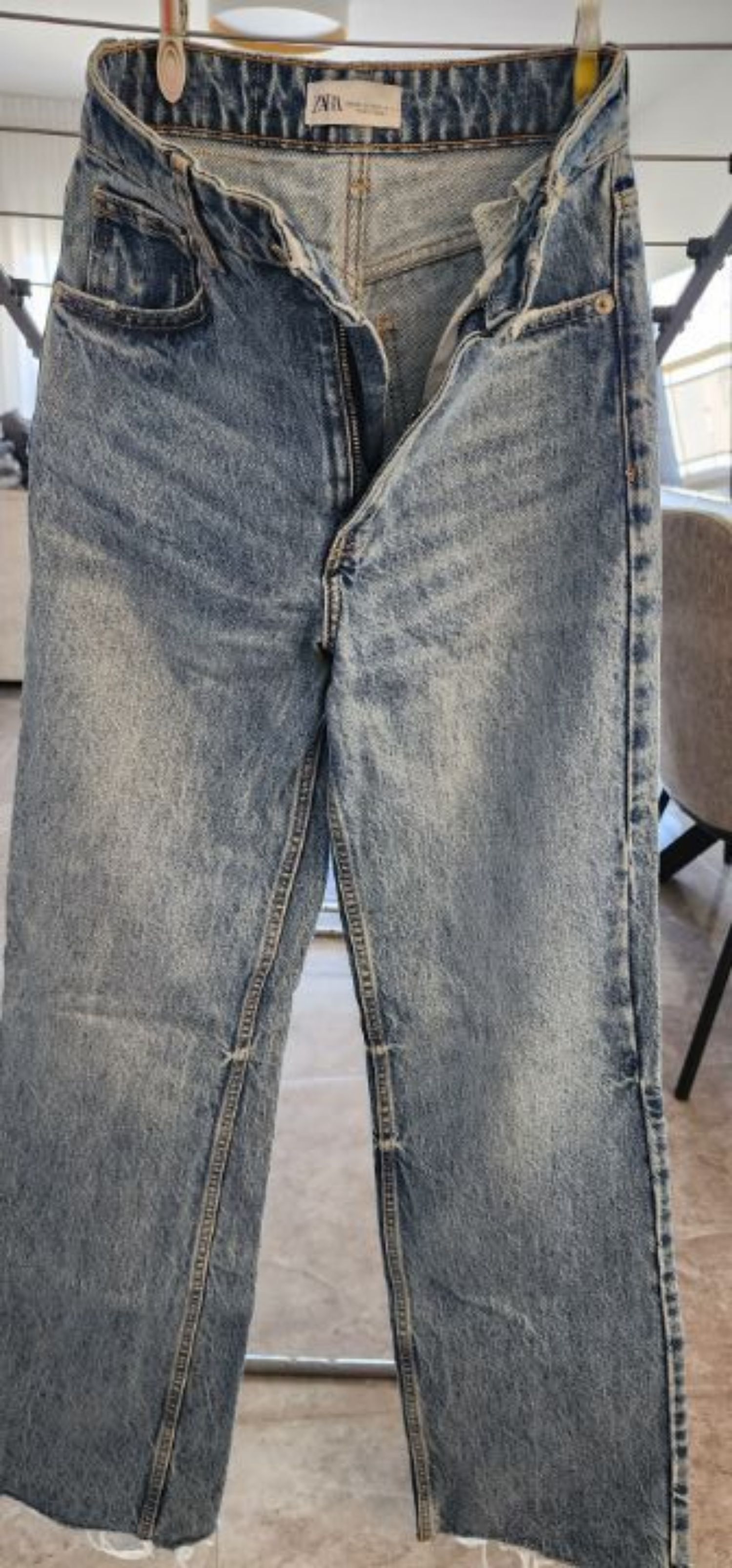 זארה גינס wide leg מהממם מידה 32