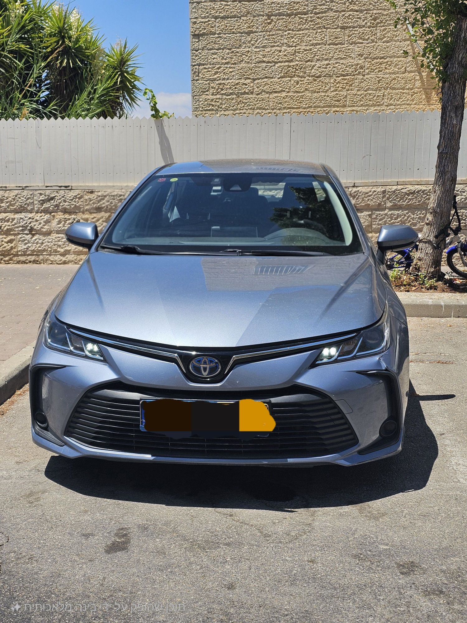 טיוטה קורולה היברידית sun רכב מאוד אמין שקט וחיסכוני